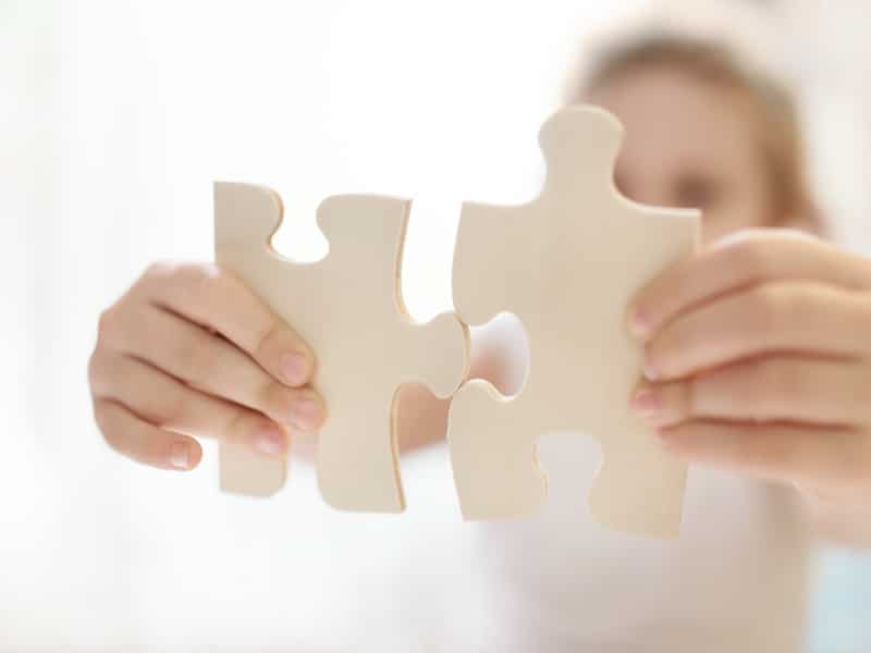 financial planning puzzle piece